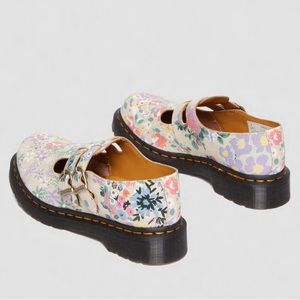 8065 FLORAL MASH UP LEATHER MARY JANE SHOES (Dr.Martins)